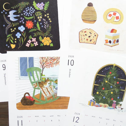 Cozyca - 2026 Calendar - Midori Asano