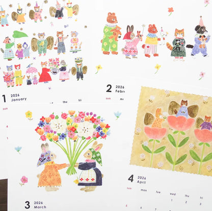 Cozyca - 2026 Calendar - Aiko Fukawa