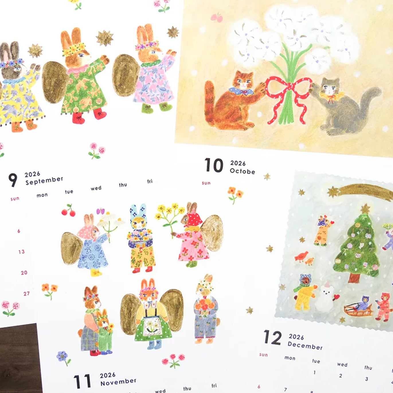 Cozyca - 2026 Calendar - Aiko Fukawa