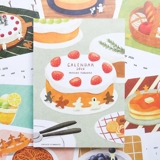 Cozyca - 2026 Calendar - Mariko Fukuoka