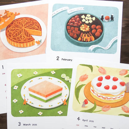 Cozyca - 2026 Calendar - Mariko Fukuoka