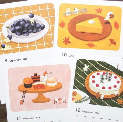 Cozyca - 2026 Calendar - Mariko Fukuoka