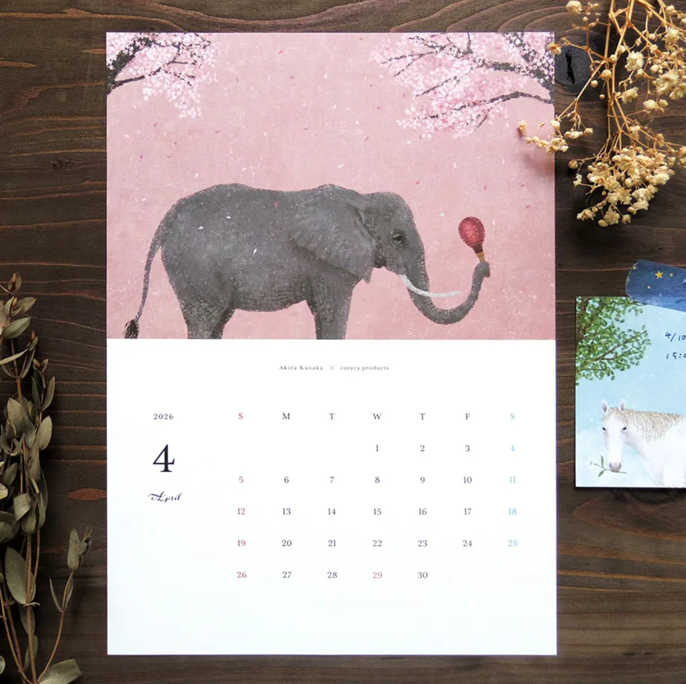 Cozyca - 2026 Calendar - Akira Kusaka