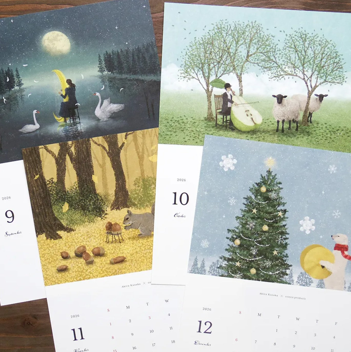 Cozyca - 2026 Calendar - Akira Kusaka