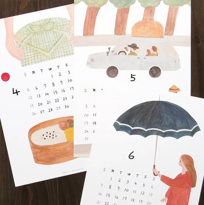 Cozyca - 2026 Calendar - Necktie