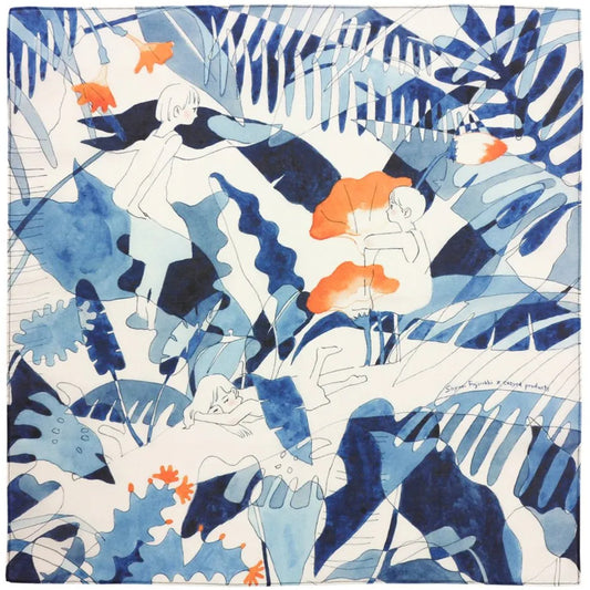 Cozyca - Handkerchief - Sayuri Fujimaki - Secret Rainforest