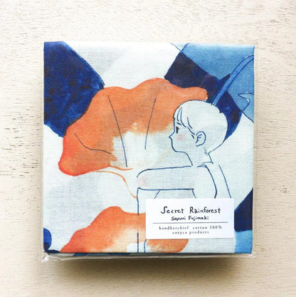 Cozyca - Handkerchief - Sayuri Fujimaki - Secret Rainforest