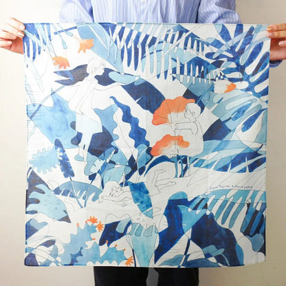Cozyca - Handkerchief - Sayuri Fujimaki - Secret Rainforest