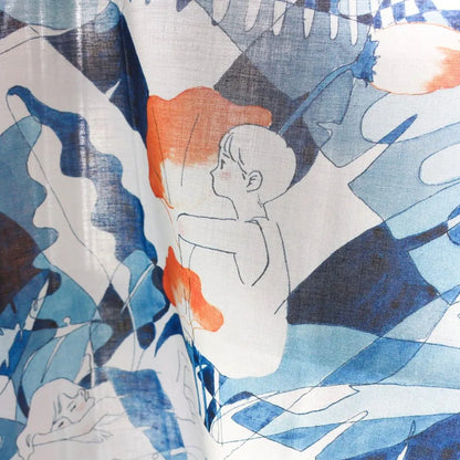 Cozyca - Handkerchief - Sayuri Fujimaki - Secret Rainforest