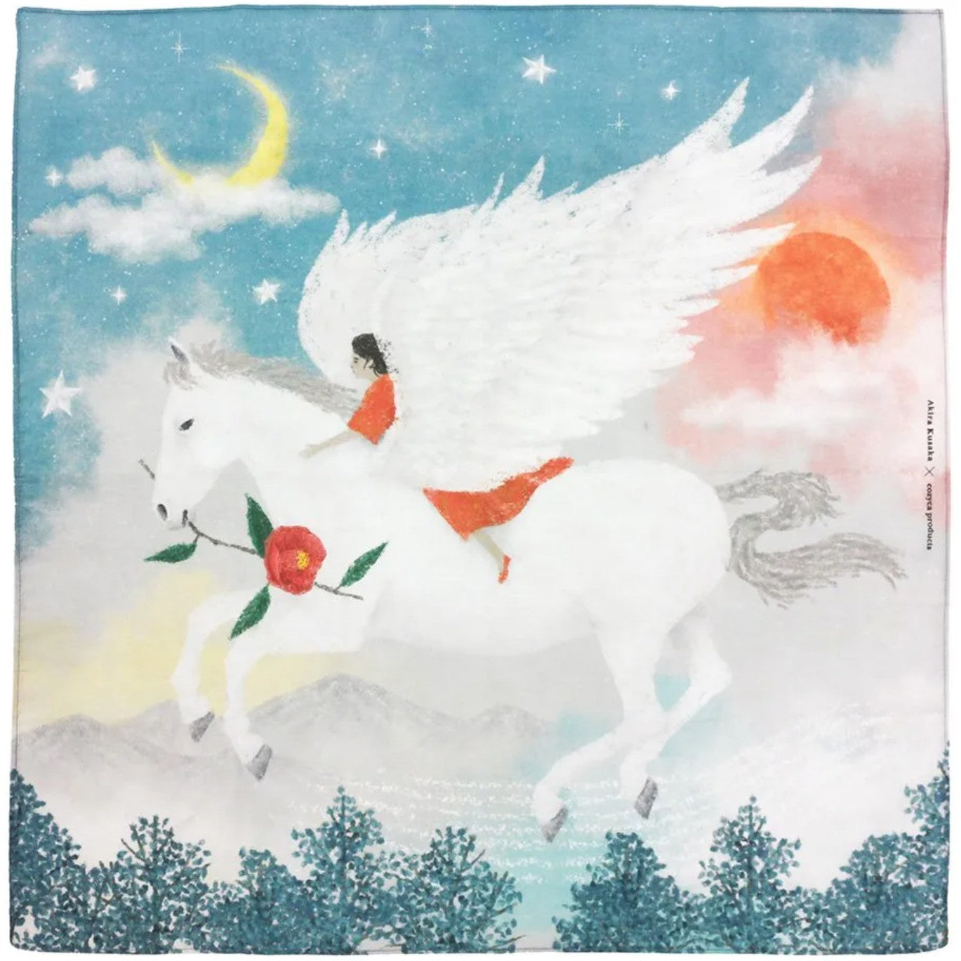 Cozyca - Handkerchief - Akira Kusaka - Riding on Pegasus