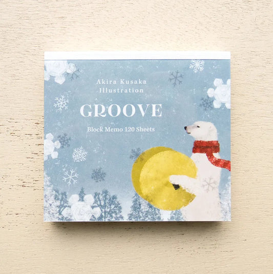 Cozyca - Block Memo Pad - Akira Kusaka - Groove