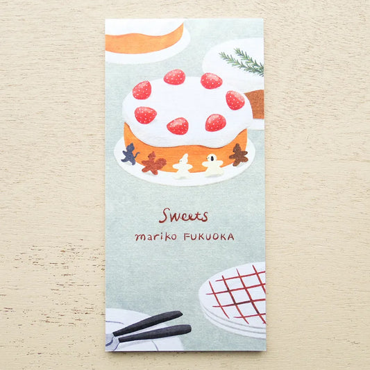 Cozyca - Notepad - Mariko Fukuoka - Sweets