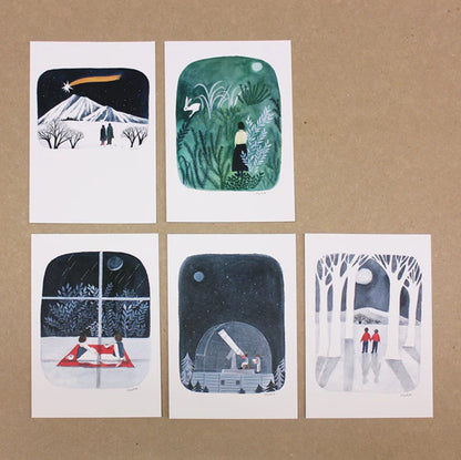 Cozyca - Postcard Book - Nishi Shuku - Scene