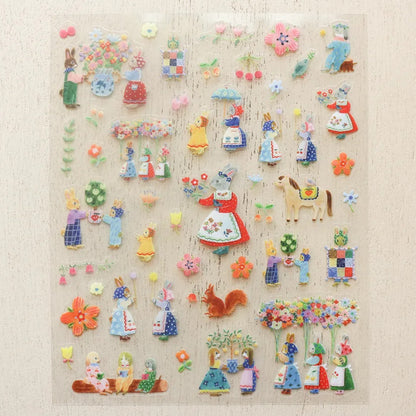 Cozyca - Aiko Fukawa - Rabbit Garden Stickers