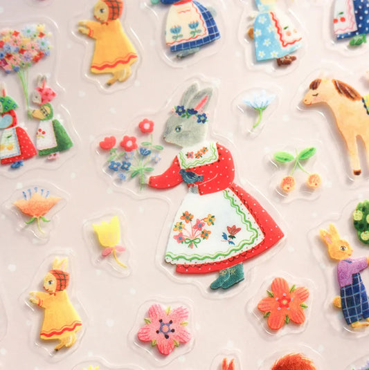 Cozyca - Aiko Fukawa - Rabbit Garden Stickers
