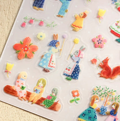 Cozyca - Aiko Fukawa - Rabbit Garden Stickers