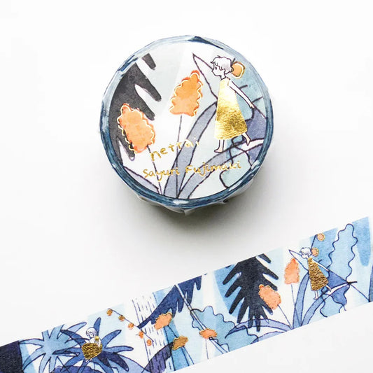 Cozyca - Foil-Stamped Washi Tape - Sayuri Fujimaki - Nettai