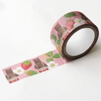 Cozyca - Foil-Stamped Washi Tape - Akira Kusaka - Sweet Beat