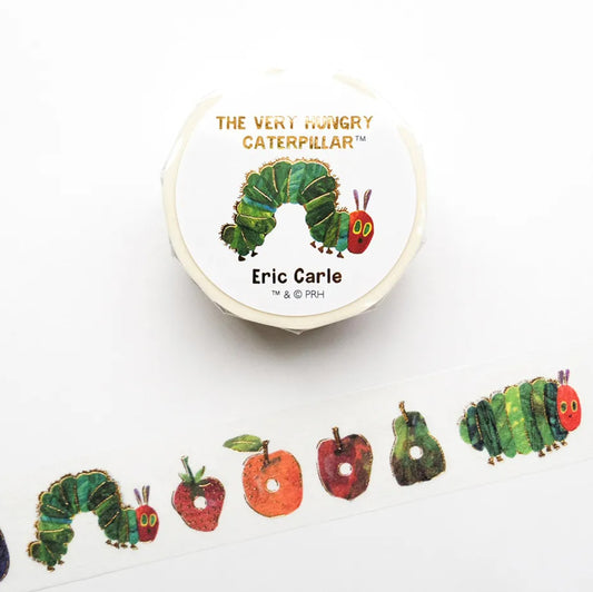 Cozyca - Foil-Stamped Washi Tape - Eric Carle - The Very Hungry Caterpillar