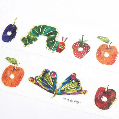 Cozyca - Foil-Stamped Washi Tape - Eric Carle - The Very Hungry Caterpillar