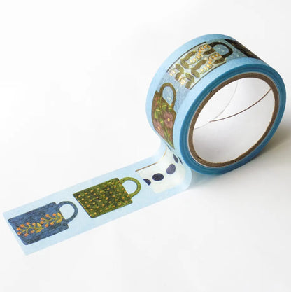 Cozyca - Foil-Stamped Washi Tape - Midori Asani - My Favorite Mugs