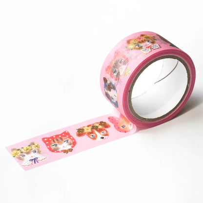Cozyca - Foil-Stamped Washi Tape - Aiko Fukawa - Niko Niko