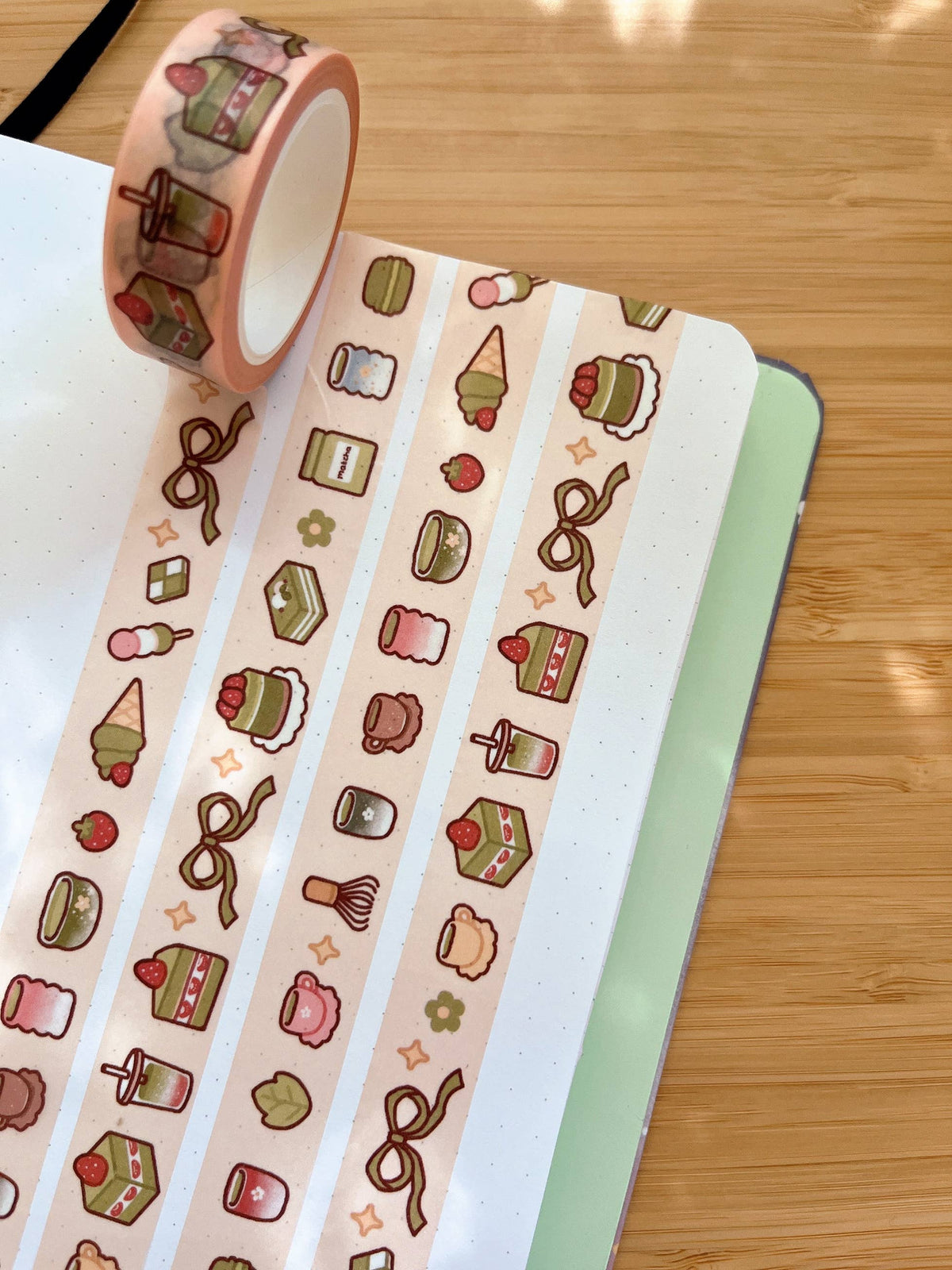 Cherry Rabbit - Washi Tape - Matcha Love