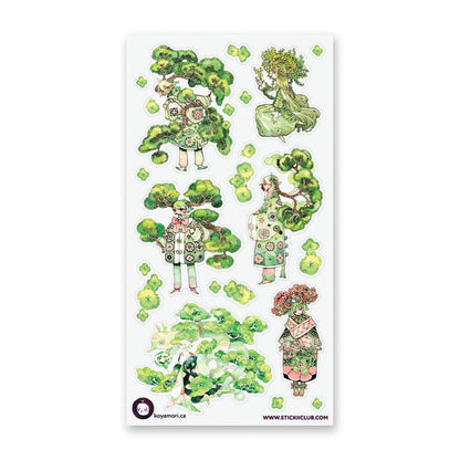 STICKII - Sticker Sheet - Maruti Bitamin - Bonsai Beauties