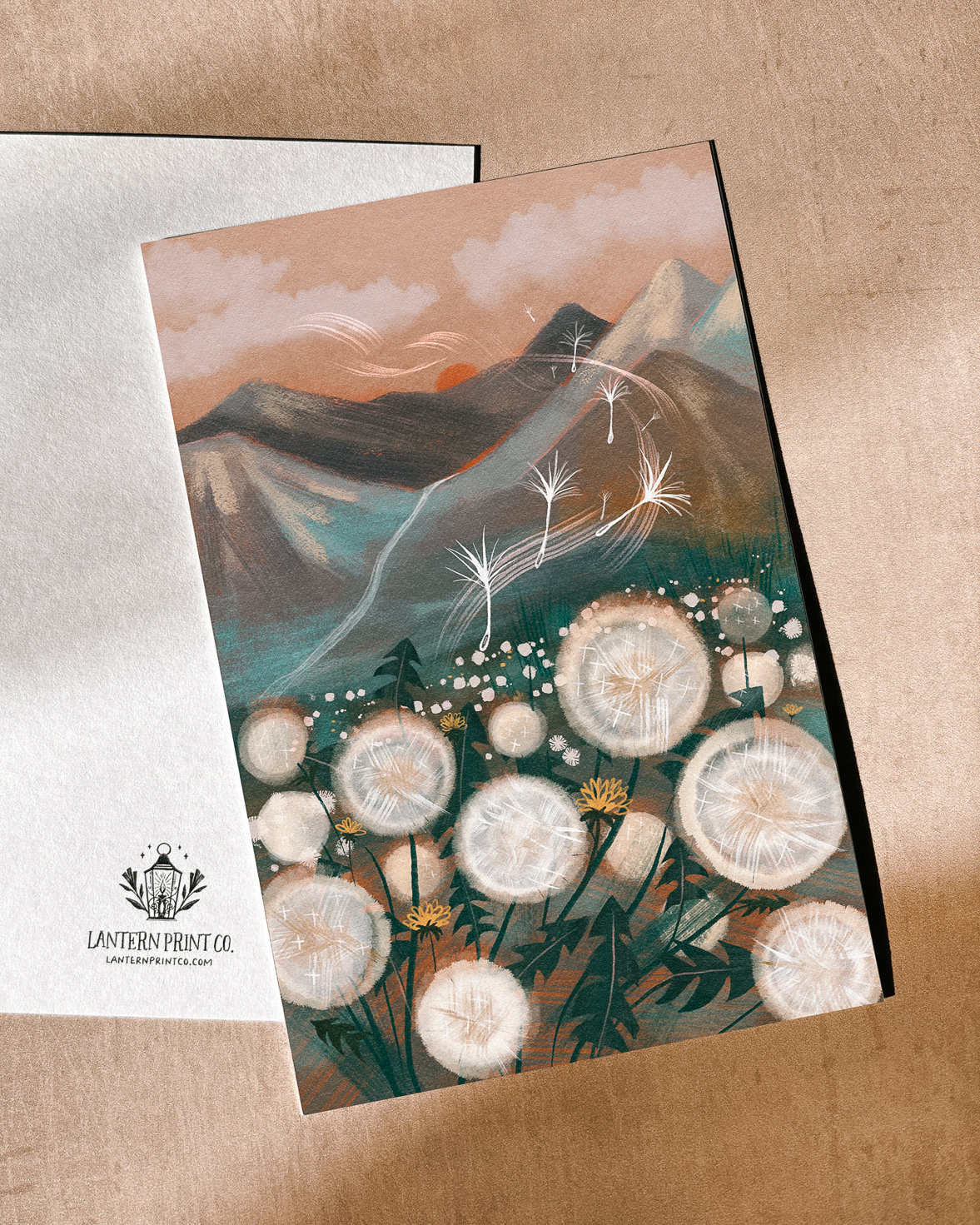 Lantern Print Co. - Postcard - Dandelion Seeds
