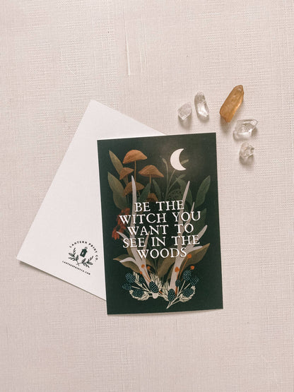 Lantern Print Co. - Postcard - Be the Witch