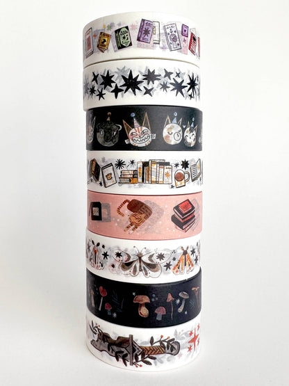 Book Moth Press - Washi Tape - Mushrooms in Autumn