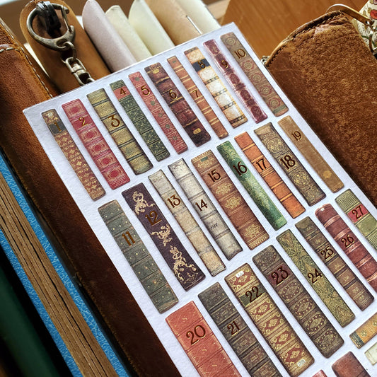 STICKII - Sticker sheet - Gilded Books