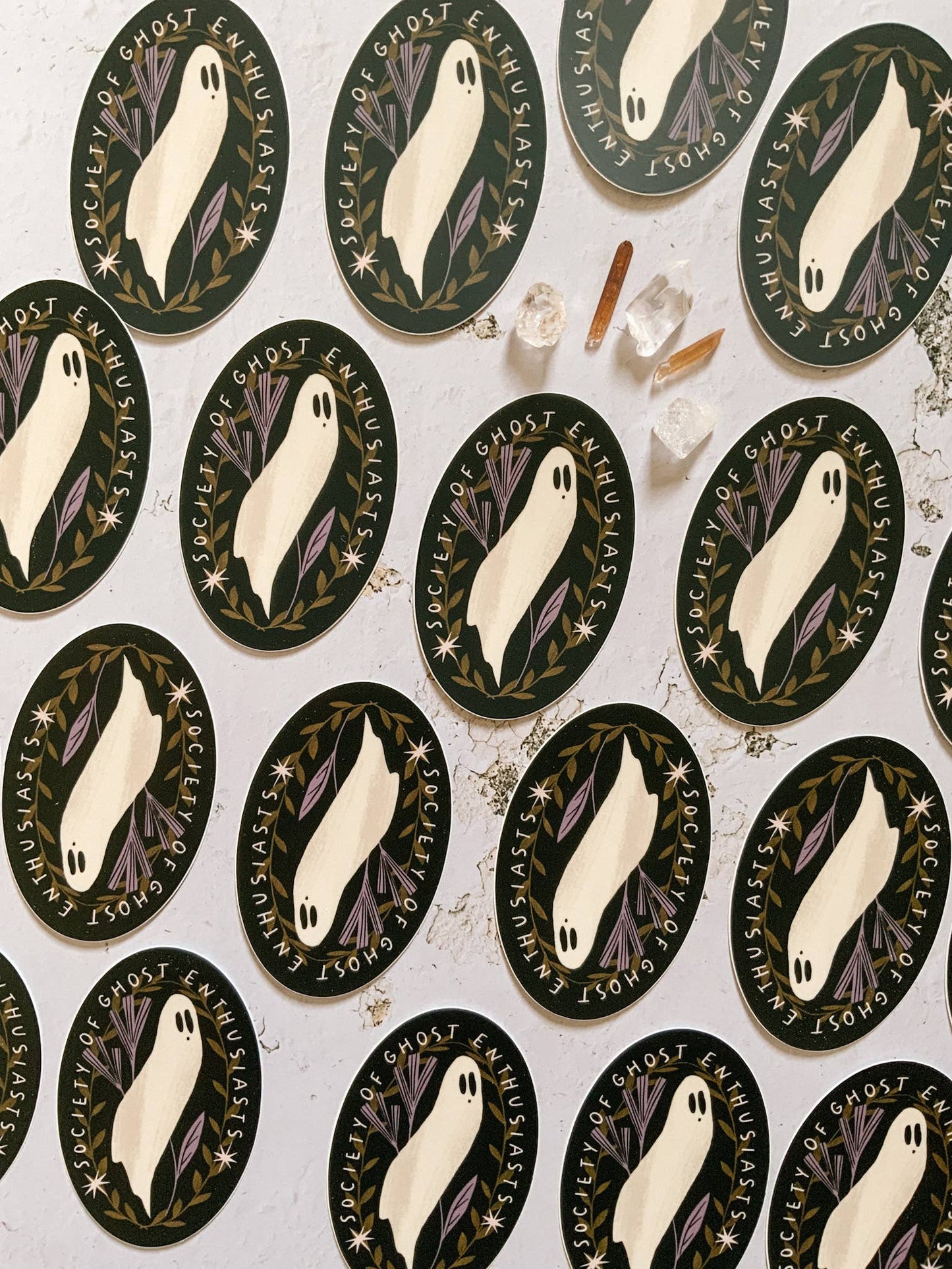 Lantern Print Co. - Vinyl Sticker - Society of Ghosts