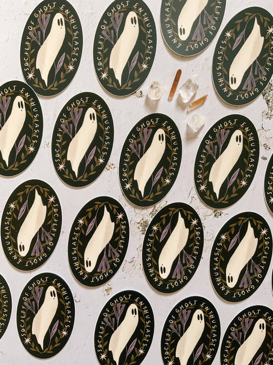 Lantern Print Co. - Vinyl Sticker - Society of Ghosts