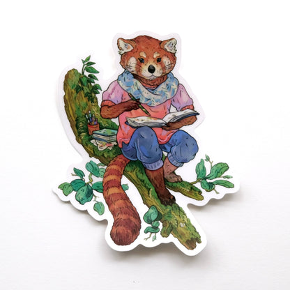 Nimasprout - Sticker - Red Panda Artist