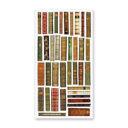 STICKII - Sticker sheet - Gilded Books