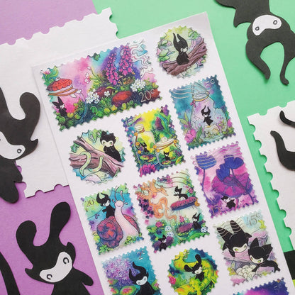 STICKII - Sticker sheet - Pabkins - Little Forest Spirits
