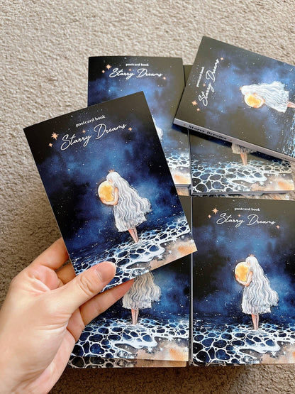 Cherry Rabbit - Postcard Book - Starry Dreams