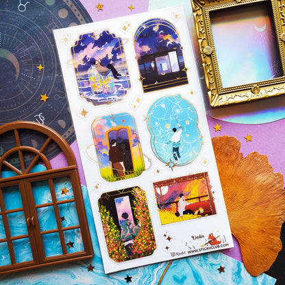 STICKII - Sticker Sheet - 9jedit - Beyond the Stars 1