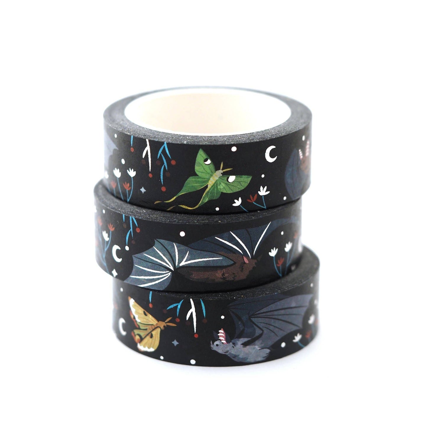 Shoal - Washi Tape - Bats & Moths