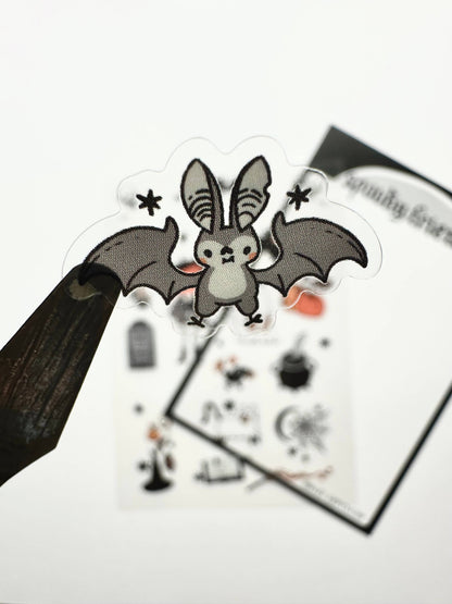 Book Moth Press - Sticker Sheet - Spooky Friends