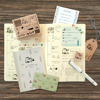 Beverly x Moomin - Rubber Stamps - Moomin Stamp Set