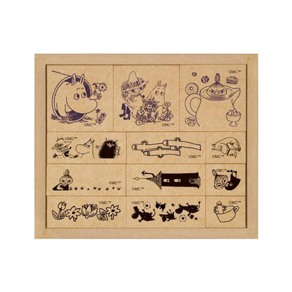 Beverly x Moomin - Rubber Stamps - Moomin Stamp Set