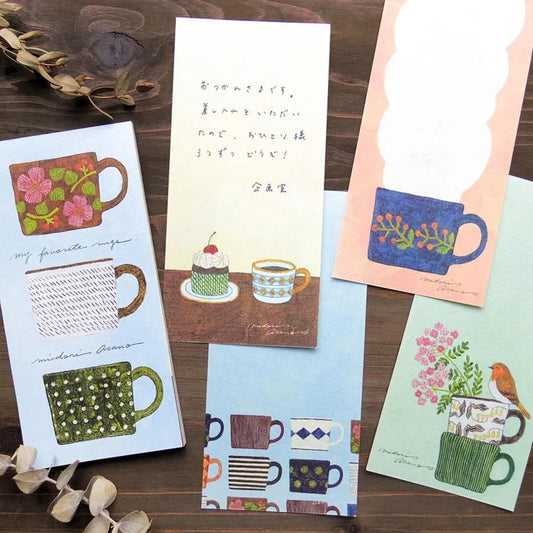 Cozyca - Notepad - Midori Asano - My Favorite Mugs