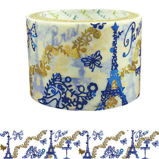 SEAL-DO Shinzi Katoh - 27mm Wide Washi Tape - Eiffel Tower in Paris